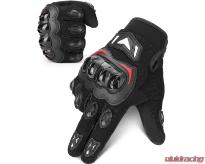 Kemimoto Motorcycle Riding Summer Gloves - F1109-01402XLBK