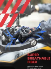 Kemimoto Motorcycle Riding Summer Gloves                                     - F1109-01402MBK - Image 3