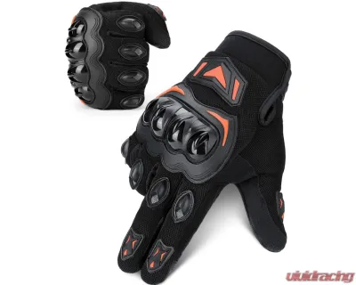 Kemimoto Motorcycle Riding Summer Gloves - F1109-01402LOR