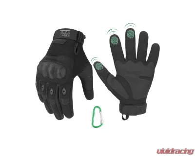Kemimoto Motorcycle Tactical Gloves - F1109-01502LBK