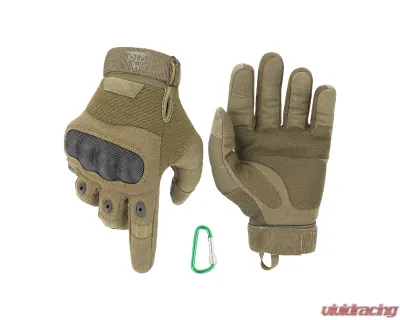 Kemimoto Motorcycle Tactical Gloves - F1109-01502LBR