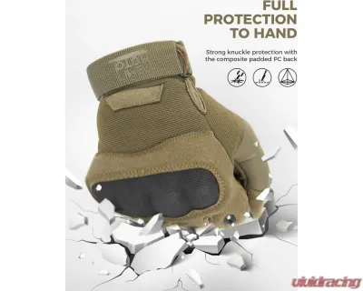 Kemimoto Motorcycle Tactical Gloves - F1109-01502MBR