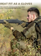 Kemimoto Motorcycle Tactical Gloves                                     - F1109-01502MBR - Image 7