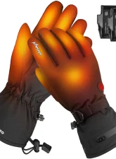 Kemimoto Upgrade Heated Gloves Ice Fishing Rechargeable Waterproof                                     - F1109-03401SBK-ZH - Image 9