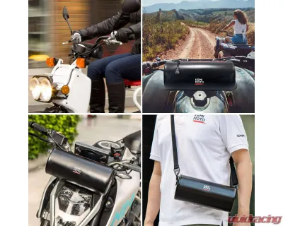 Kemimoto Handlebar Bag Motorcycle Universal - F1116-02002BK