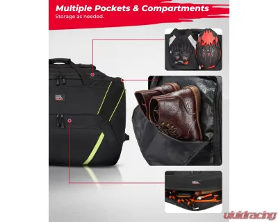 Kemimoto Motorcycle 112L Large Capability Gear Bag - F1116-03401BK