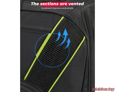 Kemimoto Motorcycle 112L Large Capability Gear Bag - F1116-03401BK