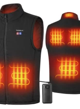 Kemimoto Classic Heated Vest Black                                     - F1117-03501MBK - Image 12