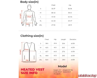 Kemimoto Classic Heated Vest Black - F1117-03501MBK