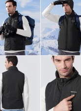 Kemimoto Classic Heated Vest Black                                     - F1117-03501MBK - Image 12