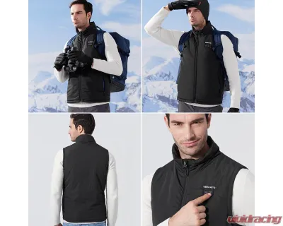 Kemimoto Classic Heated Vest Black - F1117-03501MBK