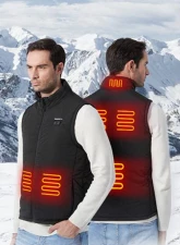 Kemimoto Classic Heated Vest Black                                     - F1117-03501MBK - Image 11