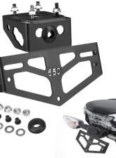 Kemimoto Motorcycles Ninja Fender Eliminator License Plate Bracket                                     - F1710-00301BK - Image 2