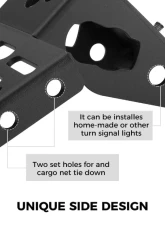 Kemimoto Motorcycles Ninja Fender Eliminator License Plate Bracket                                     - F1710-00301BK - Image 5