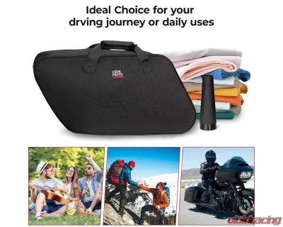 Kemimoto Saddlebag Single-Sided Liner Bag Harley - F1801-00101BK