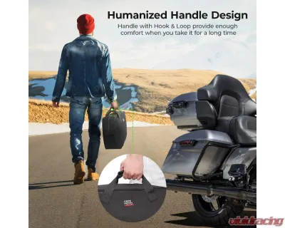 Kemimoto Saddlebag Single-Sided Liner Bag Harley - F1801-00101BK