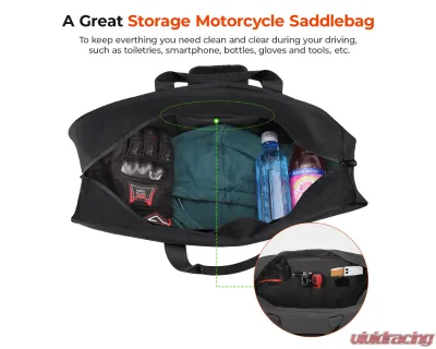 Kemimoto Saddlebag Single-Sided Liner Bag Harley - F1801-00101BK