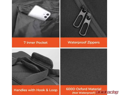 Kemimoto Saddlebag Single-Sided Liner Bag Harley - F1801-00101BK
