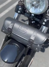 Kemimoto Motorcycle PU Leather Roll Bag                                     - F1801-00401BK - Image 4