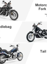 Kemimoto Motorcycle PU Leather Roll Bag                                     - F1801-00401BK - Image 6