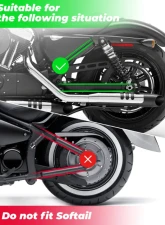 Kemimoto Swingarm Side Tool Bag Harley                                     - F1801-01201 - Image 4