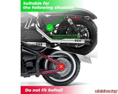 Kemimoto Swingarm Side Tool Bag Harley - F1801-01201