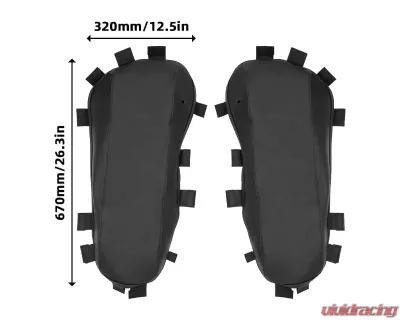 Kemimoto Saddlebag Lid Protector Covers Harley - F1801-01501