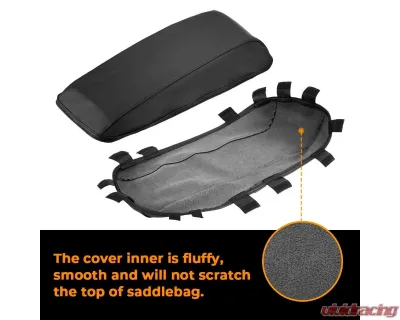 Kemimoto Saddlebag Lid Protector Covers Harley - F1801-01501