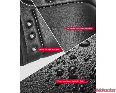 Kemimoto Windshield Bag Studded Pouch Harley - F1801-01701BK