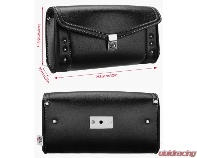 Kemimoto Windshield Bag Studded Pouch Harley - F1801-01701BK