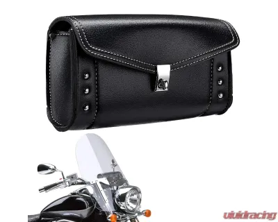 Kemimoto Windshield Bag Studded Pouch Harley - F1801-01701BK