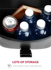 Kemimoto Motorcycle Saddlebags w/ Lock Harley                                     - F1801-01801BK - Image 7