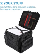 Kemimoto Travel Luggage Tail Bag Harley                                     - F1801-02101BK - Image 2