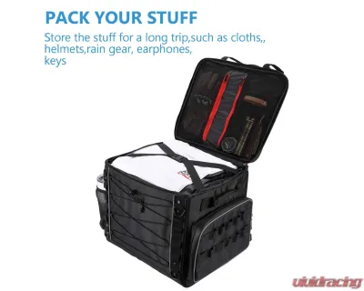 Kemimoto Travel Luggage Tail Bag Harley - F1801-02101BK