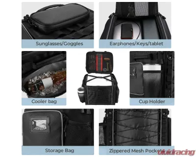 Kemimoto Travel Luggage Tail Bag Harley - F1801-02101BK