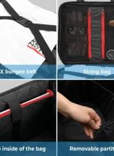 Kemimoto Travel Luggage Tail Bag Harley                                     - F1801-02101BK - Image 5