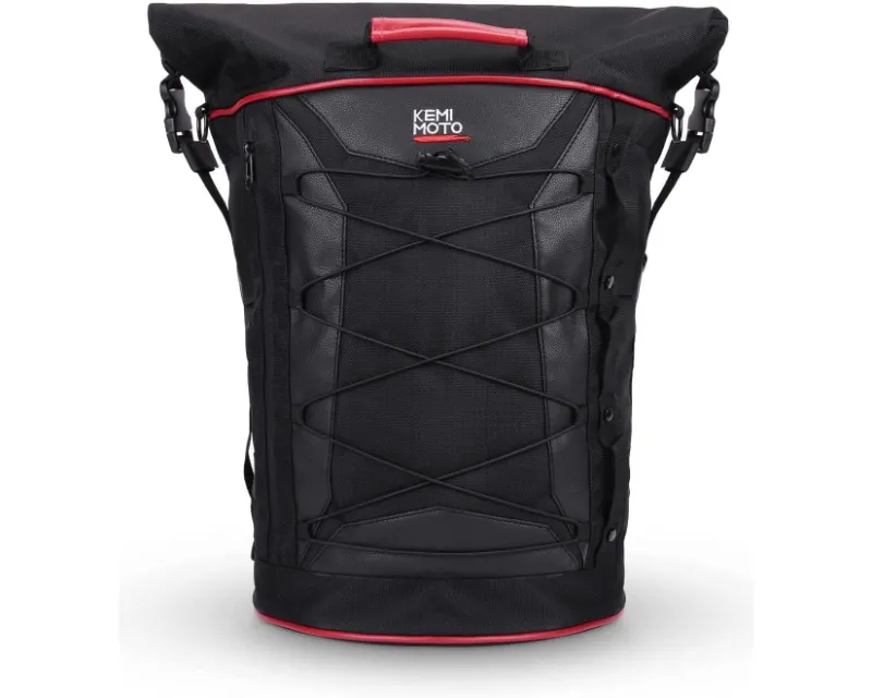 Kemimoto Motorcycle 30L Travel Backpack Harley Sportster Softail Dyna Touring 1984-2022 - F1801-02701