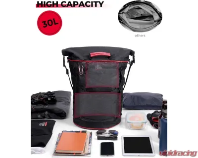 Kemimoto Motorcycle 30L Travel Backpack Harley Sportster Softail Dyna Touring 1984-2022 - F1801-02701