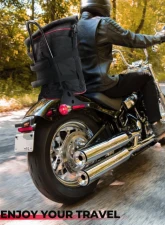 Kemimoto Motorcycle 30L Travel Backpack Harley Sportster Softail Dyna Touring 1984-2022                                     - F1801-02701 - Image 7