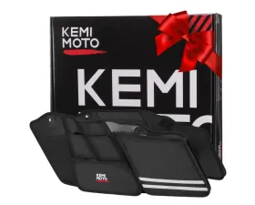 Kemimoto Saddlebag Organizers 3 Pack Harley