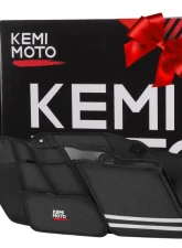 Kemimoto Saddlebag Organizers 3 Pack Harley                                     - F1801-03201BK - Image 7