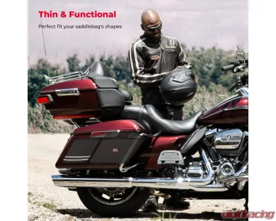 Kemimoto Saddlebag Organizers 3 Pack Harley - F1801-03201BK