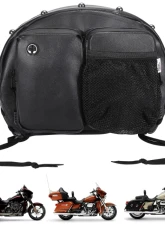 Kemimoto Motorcycle Rider Backrest Organizer Kit Harley                                     - F1801-03301BK - Image 7