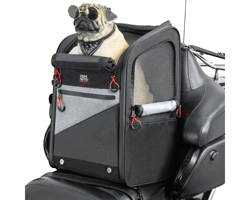 Kemimoto Upgraded Portable Pet Carriers Harley - F1801-03401BK