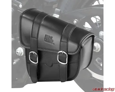 Kemimoto Synthetic Leather Swing Arm Bags Left Side Harley - F1801-03501BK
