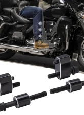 Kemimoto Driver Floorboard Extenders Kit Harley                                     - F1802-01101BK - Image 3