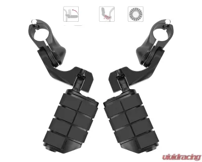 Kemimoto Highway Pegs Foot Rest Harley - F1802-01301BK