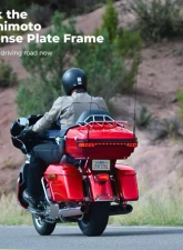 Kemimoto License Plate Brackets Harley                                     - F1808-01001SL - Image 3