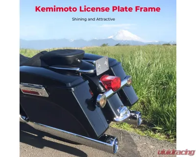 Kemimoto License Plate Brackets Harley - F1808-01001SL