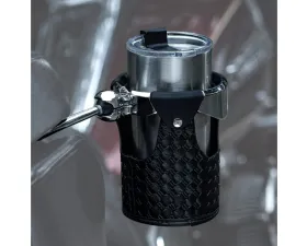 Kemimoto PU Leather Passenger Cup Holders Harley
